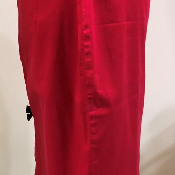 Red Sourpuss Anchor Pencil Skirt Nautical Retro 50s Rockabilly Pinup XL - Picture 5 of 11